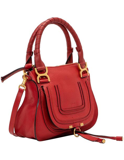 chloe marcie earthy red|chloe marcie purses.